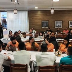 evento da Abrasel Associação Brasileira de Bares e restaurantes em feira de santana