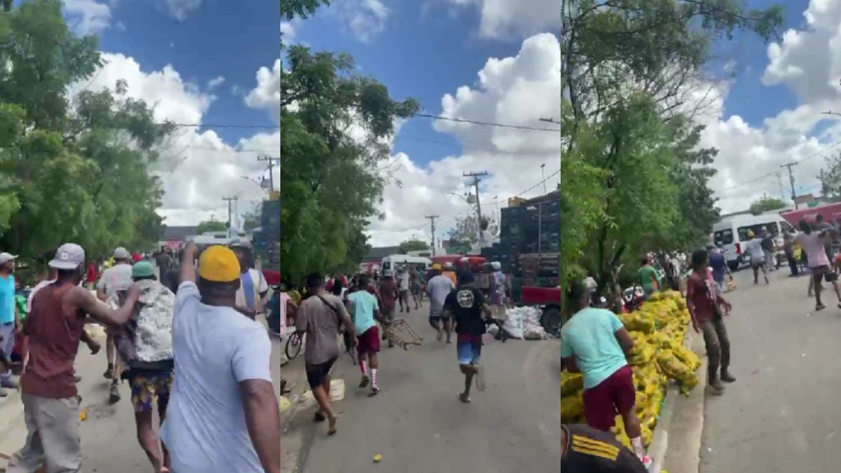 tiros no centro de abastecimento de Feira de Santana