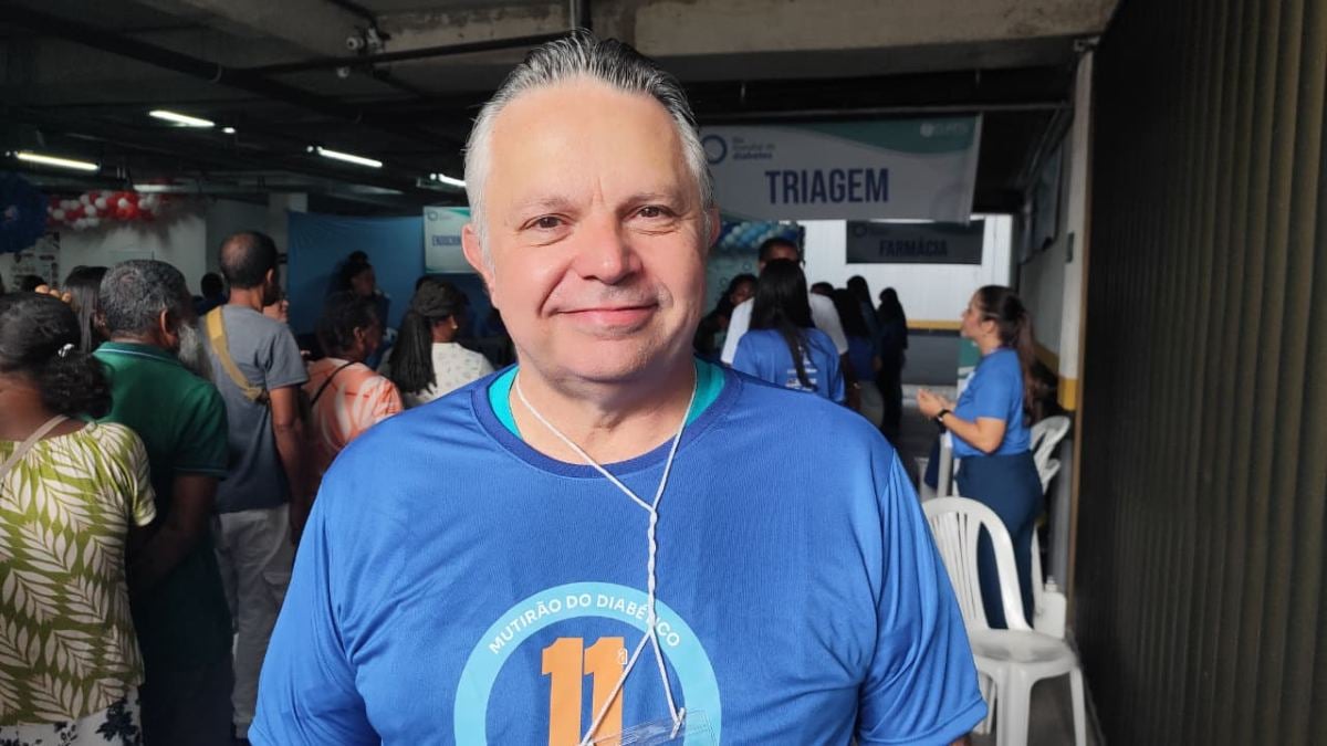 Mutirão do Diabético oferta diagnóstico e orientação sobre riscos de cegueira para pacientes com diabetes