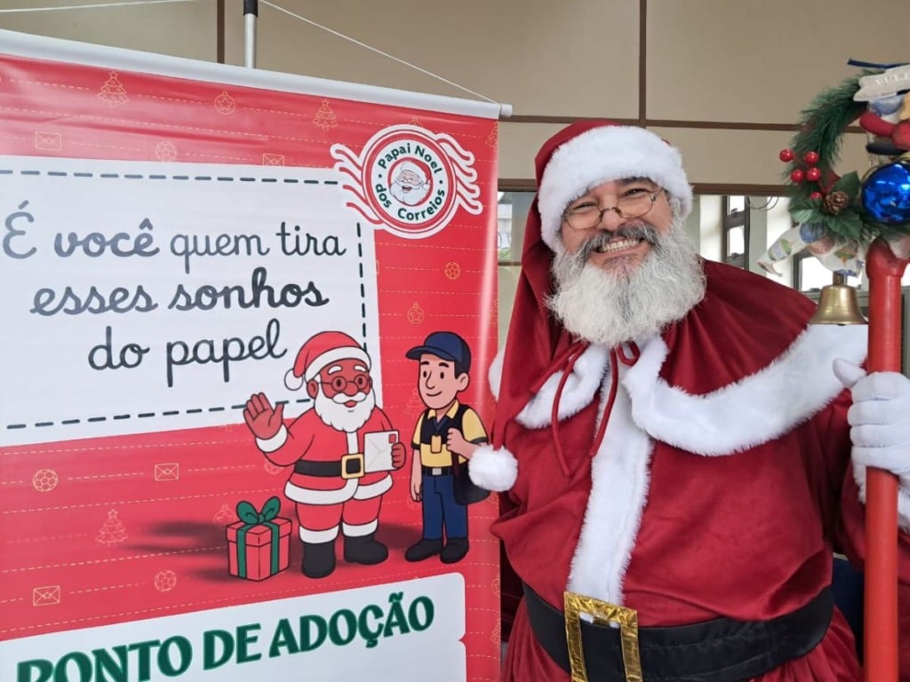 lançamento da campanha papai Noel dos correios feira de Santana 2025