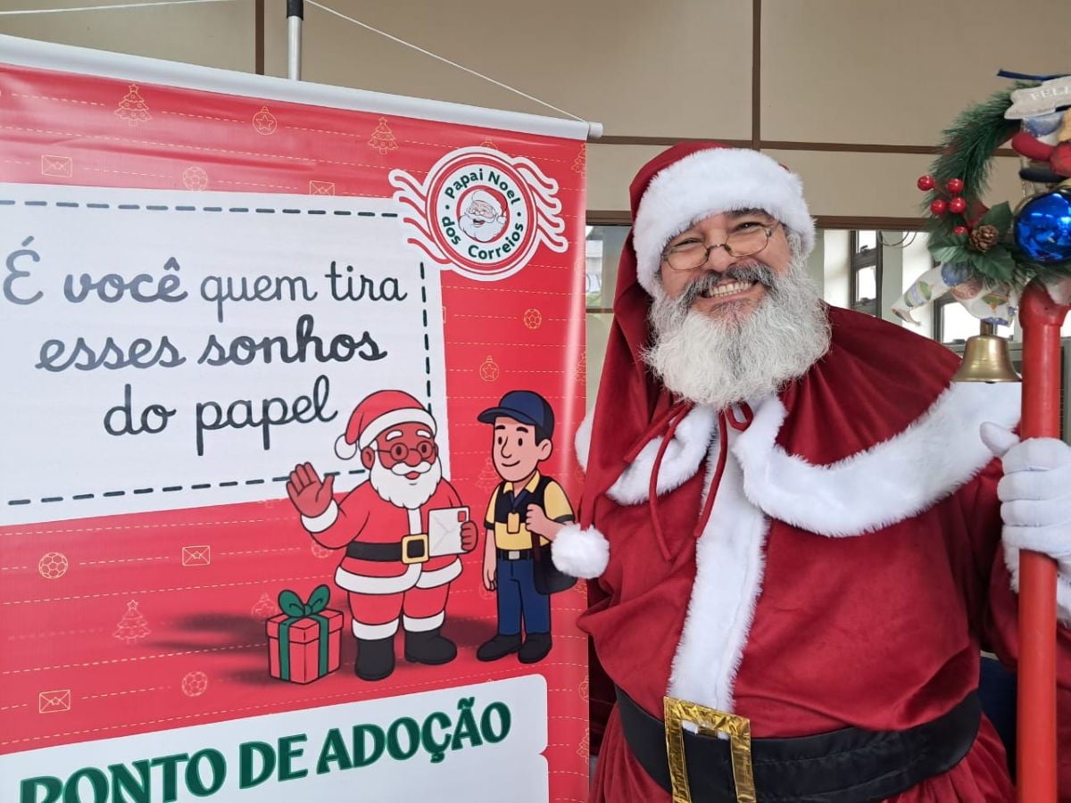 lançamento da campanha papai Noel dos correios feira de Santana 2025