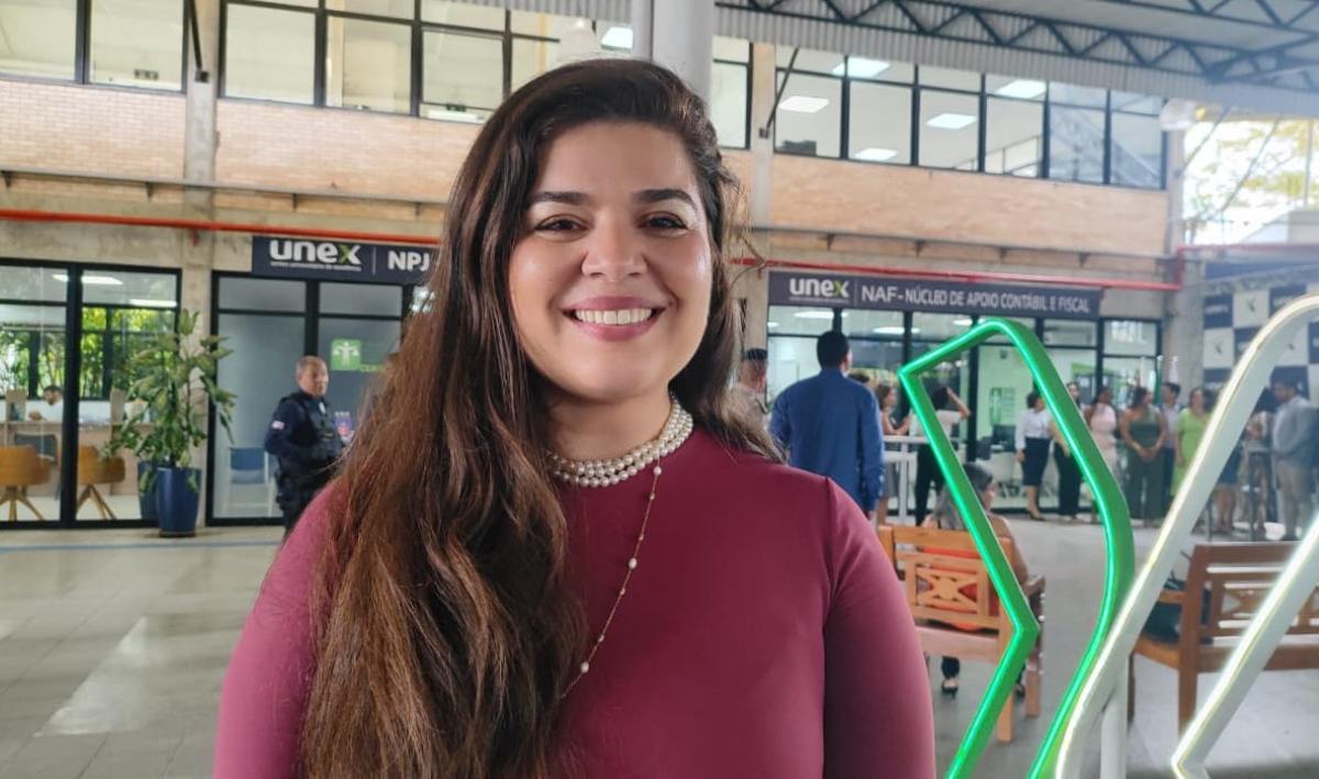 Mônica Matos, coordenadora do curso de Direito da Unex