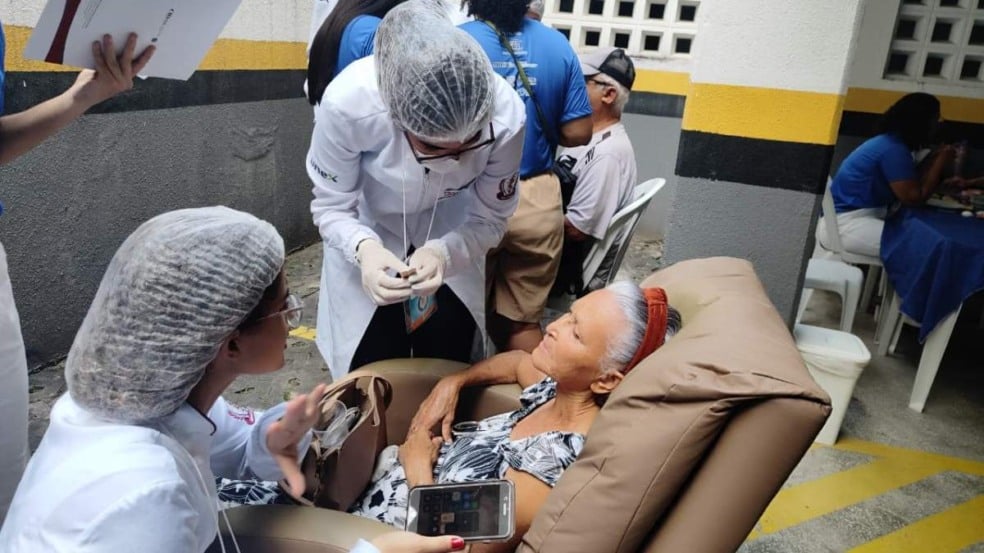 Mutirão do Diabético oferta diagnóstico e orientação sobre riscos de cegueira para o paciente com diabetes Mutirão do Diabético oferta diagnóstico e orientação sobre riscos de cegueira para o paciente com diabetes