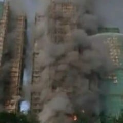 incêndio em Hong Kong