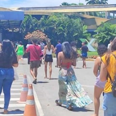 Estudantes avaliam primeiro dia de provas do Enem em Feira de Santana