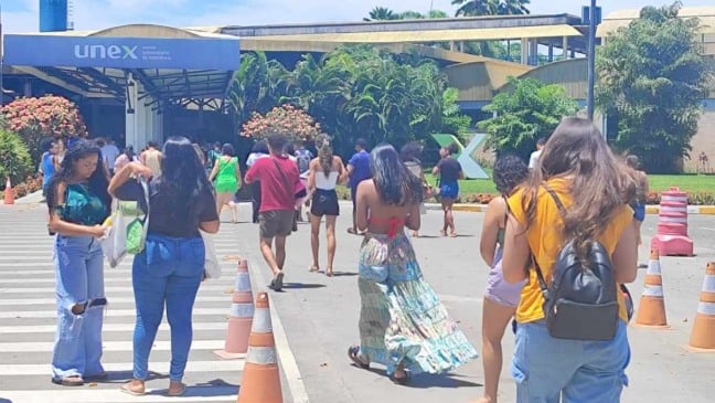 Estudantes avaliam primeiro dia de provas do Enem em Feira de Santana