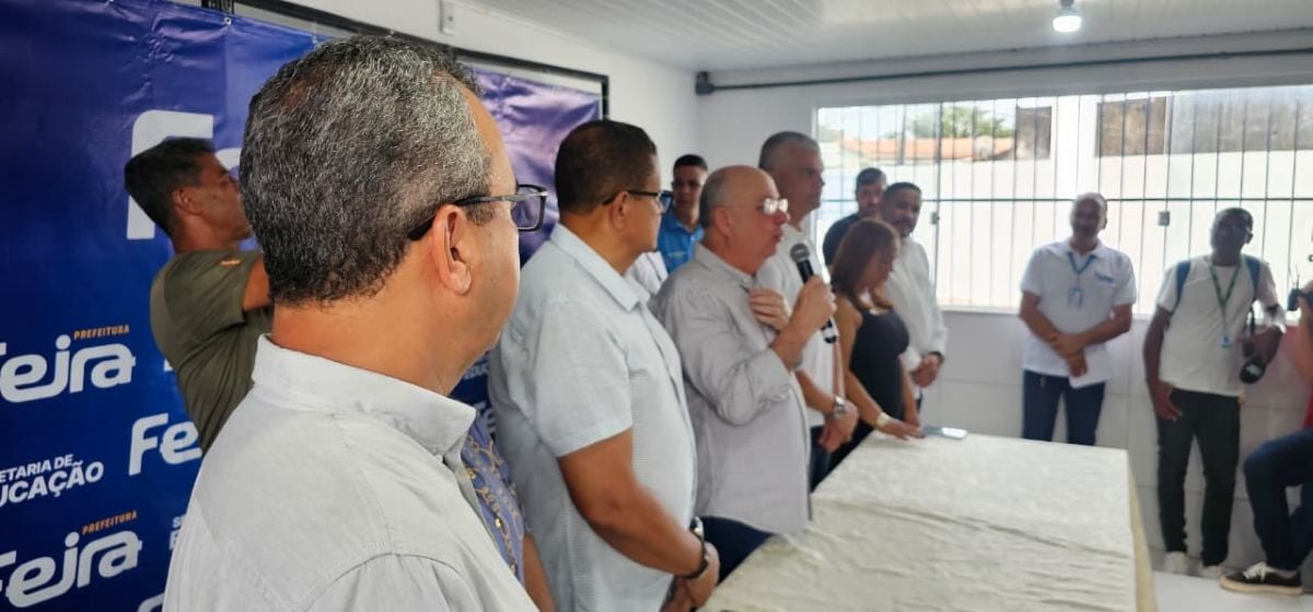 reinauguração Escola Antônio Eloy Feira de Santana
