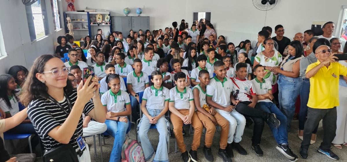 reinauguração Escola Antônio Eloy Feira de Santana