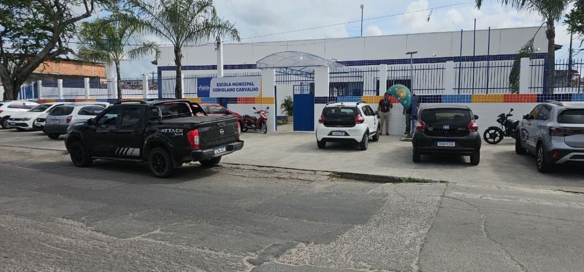 reinauguração Escola Antônio Eloy Feira de Santana