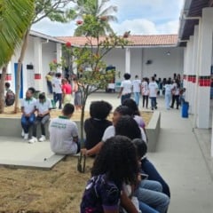 reinauguração Escola Antônio Eloy Feira de Santana