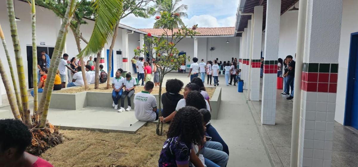 reinauguração Escola Antônio Eloy Feira de Santana