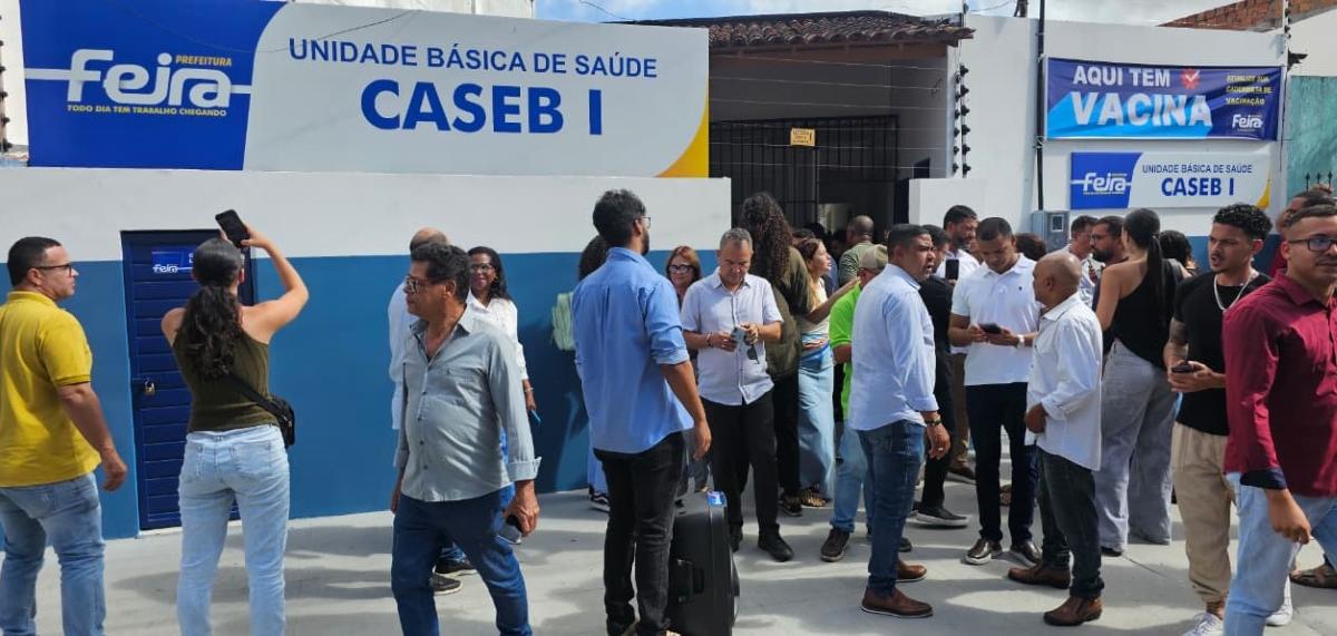 UBS do bairro Caseb é reinaugurada após obras de reforma