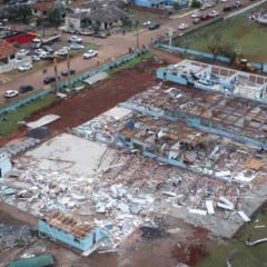 Número de feridos chega a 750 após tornado no Paraná