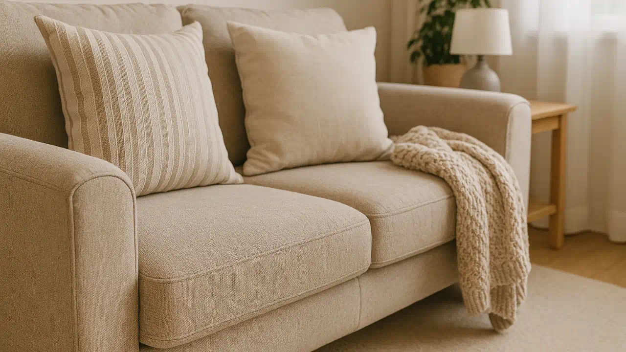 4 ideias simples para renovar o sofá sem gastar nada e dar cara nova à sala