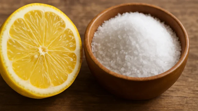 5 truques com sal e limão que vão mudar sua rotina de faxina para sempre