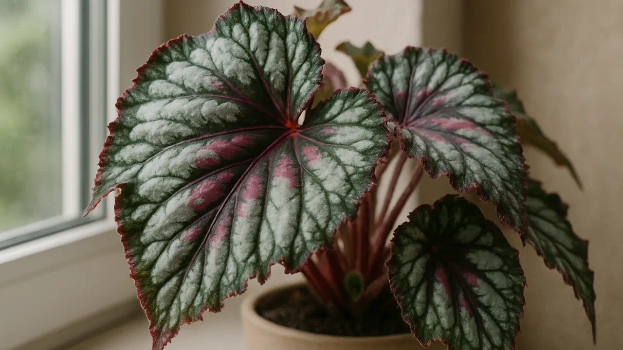 7 truques para manter a begônia rex com folhas vibrantes mesmo em locais úmidos