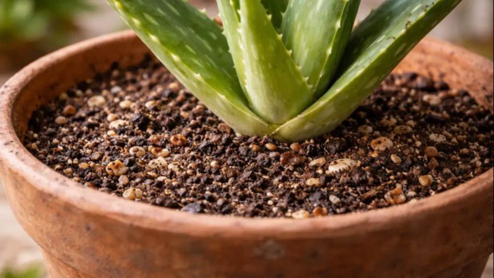 A babosa que apodrece no vaso sempre mostra o mesmo alerta — e ele aparece primeiro no substrato A babosa que apodrece no vaso sempre mostra o mesmo alerta — e ele aparece primeiro no substrato