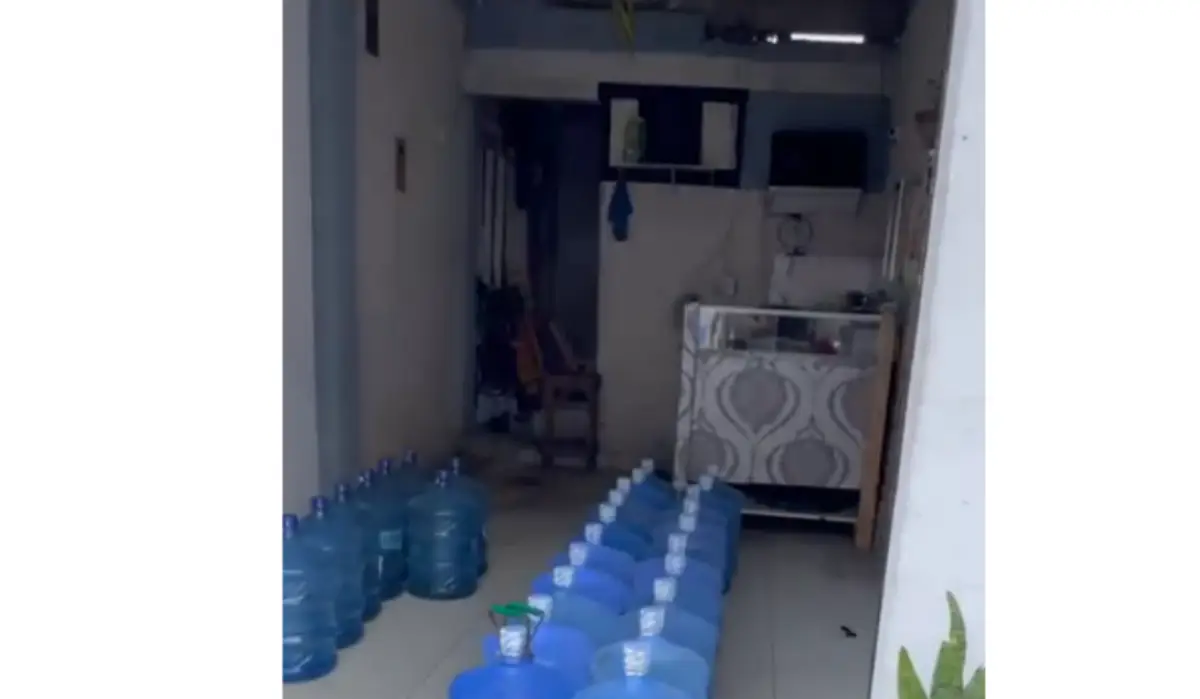 Boca de fumo desfarçada de revenda de água