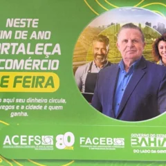 Campanha da Acefs e Faceb para fortalecer o com&eacute;rcio de Feira