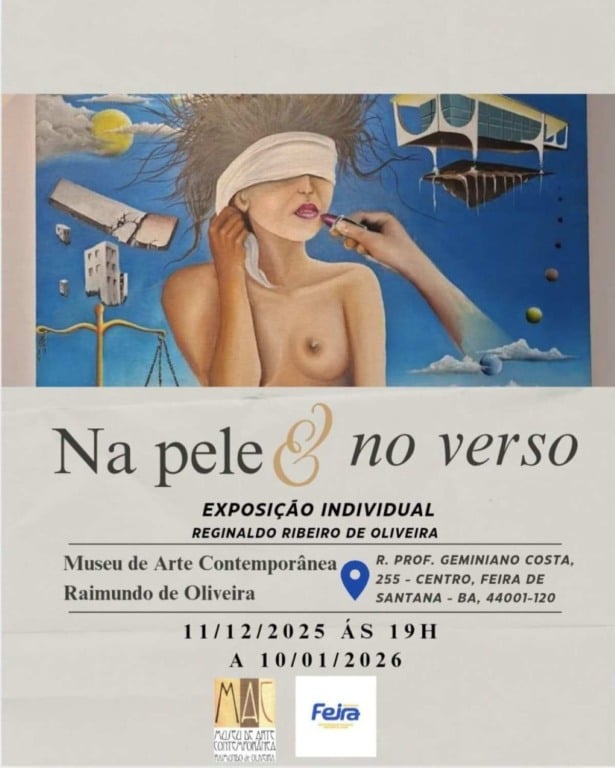 Exposição "Na pele & no verso"