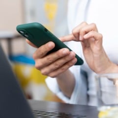 Celular smartphone Whatsapp