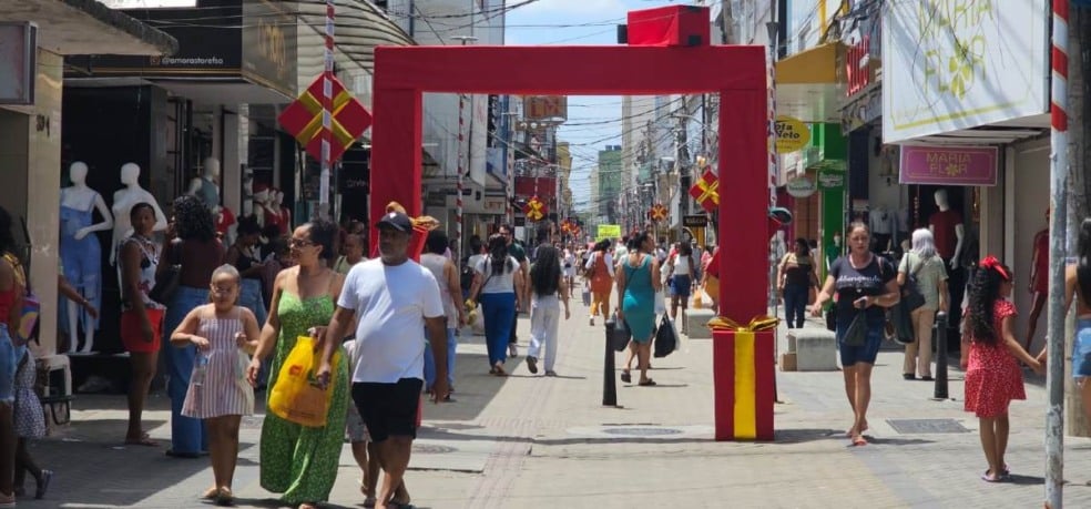 Comércio de Feira de Santana no Natal