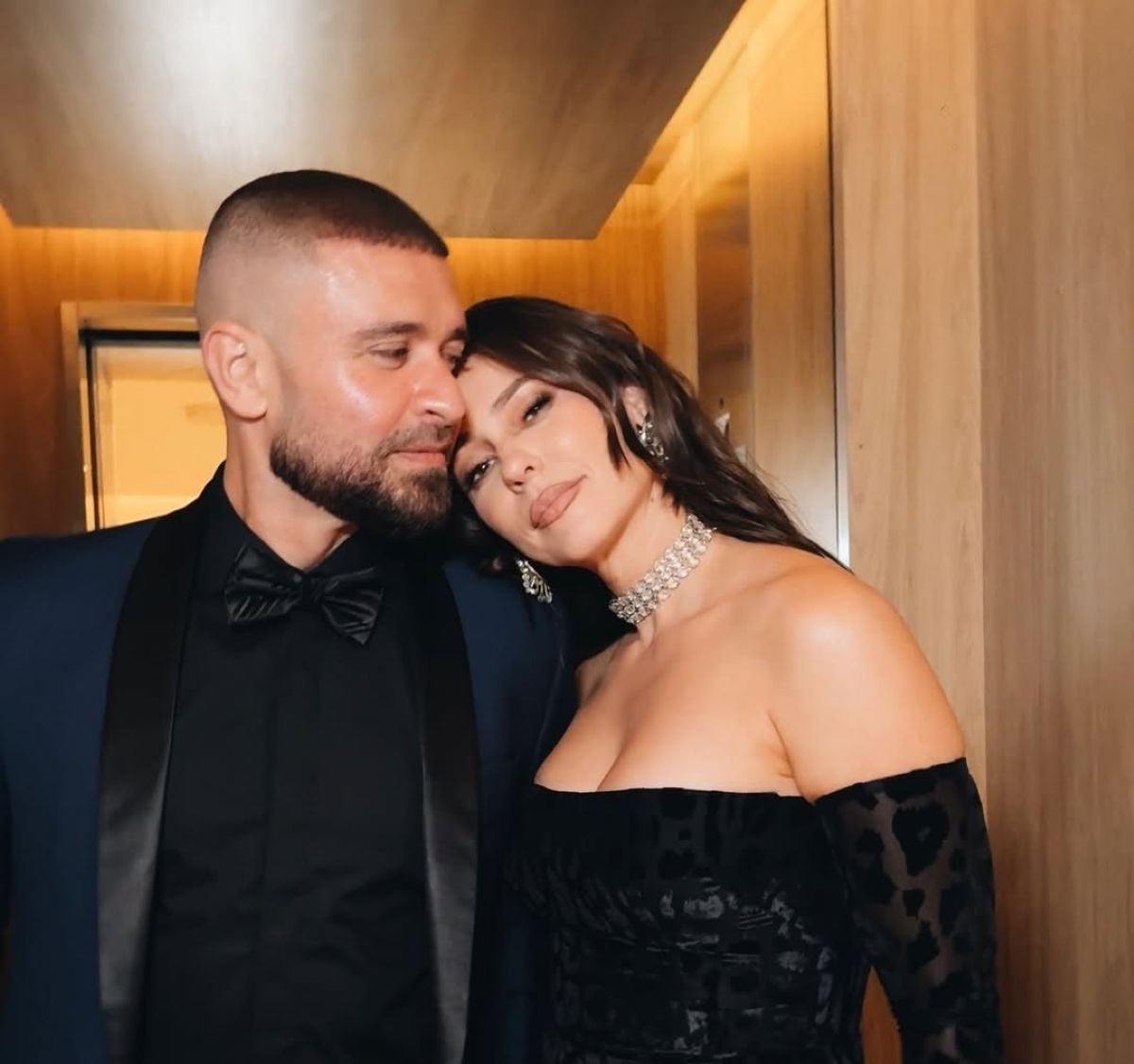 Diogo Nogueira e Paolla Oliveira