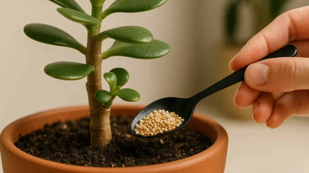 É assim que você deve adubar a suculenta jade para engrossar o caule e ativar brotos É assim que você deve adubar a suculenta jade para engrossar o caule e ativar brotos