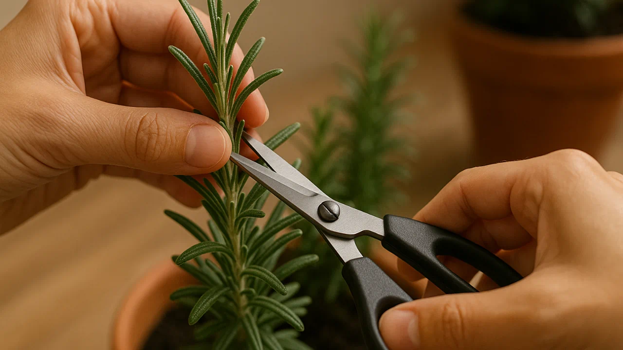 É assim que você deve cuidar do alecrim para manter aroma forte e crescimento equilibrado