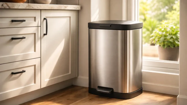 Esse ajuste simples na posição da lixeira evita odores persistentes na cozinha