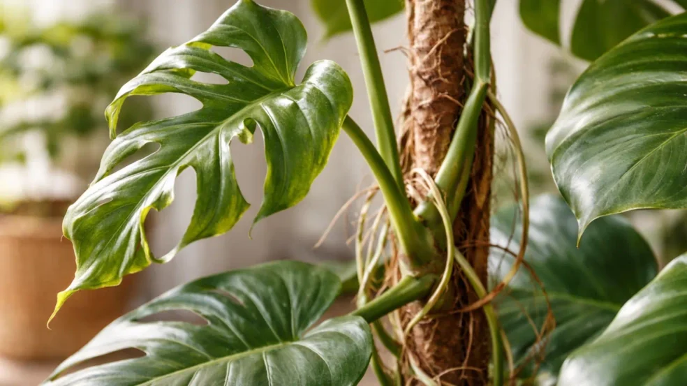 Folhas novas deformadas na costela-de-adão indicam falta de apoio — entenda o que está errado antes que a planta adoeça Folhas novas deformadas na costela-de-adão indicam falta de apoio — entenda o que está errado antes que a planta adoeça