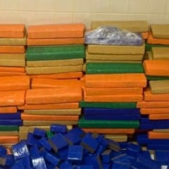 PM apreende uma tonelada de maconha