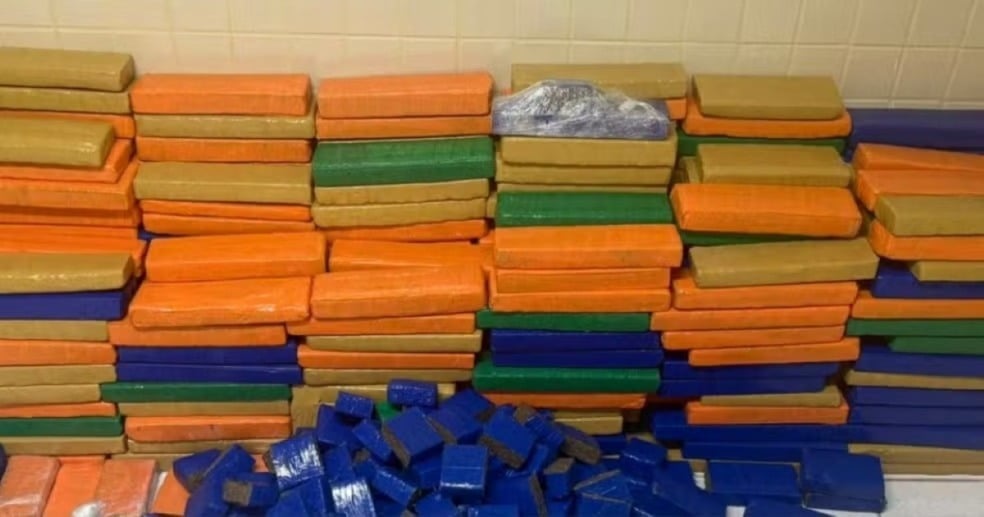 PM apreende uma tonelada de maconha