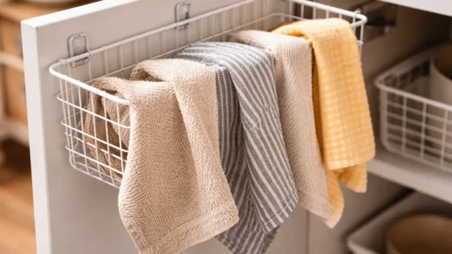 Guardar panos úmidos desse jeito evita cheiro ruim e proliferação de bactérias