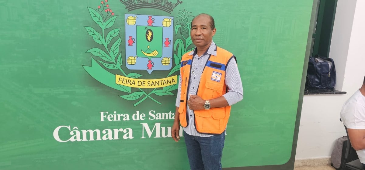 José Antônio do Rosário coordenador da Defesa Civil