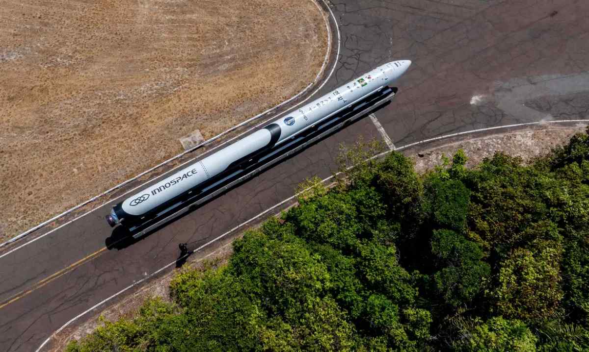 Lançamento do foguete Hanbit-Nano em Alcântara