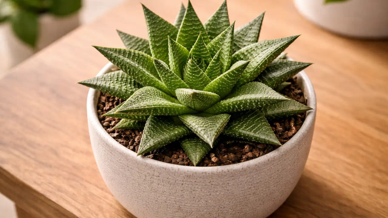 O aviso sutil da haworthia limifolia antes de sofrer estresse sem dar sinais claros