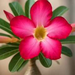 O cuidado certo com a rosa-do-deserto que garante mais botões e caudex saudável