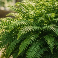 O hor&aacute;rio que transforma a rega da samambaia e mant&eacute;m folhas cheias sem pontas secas