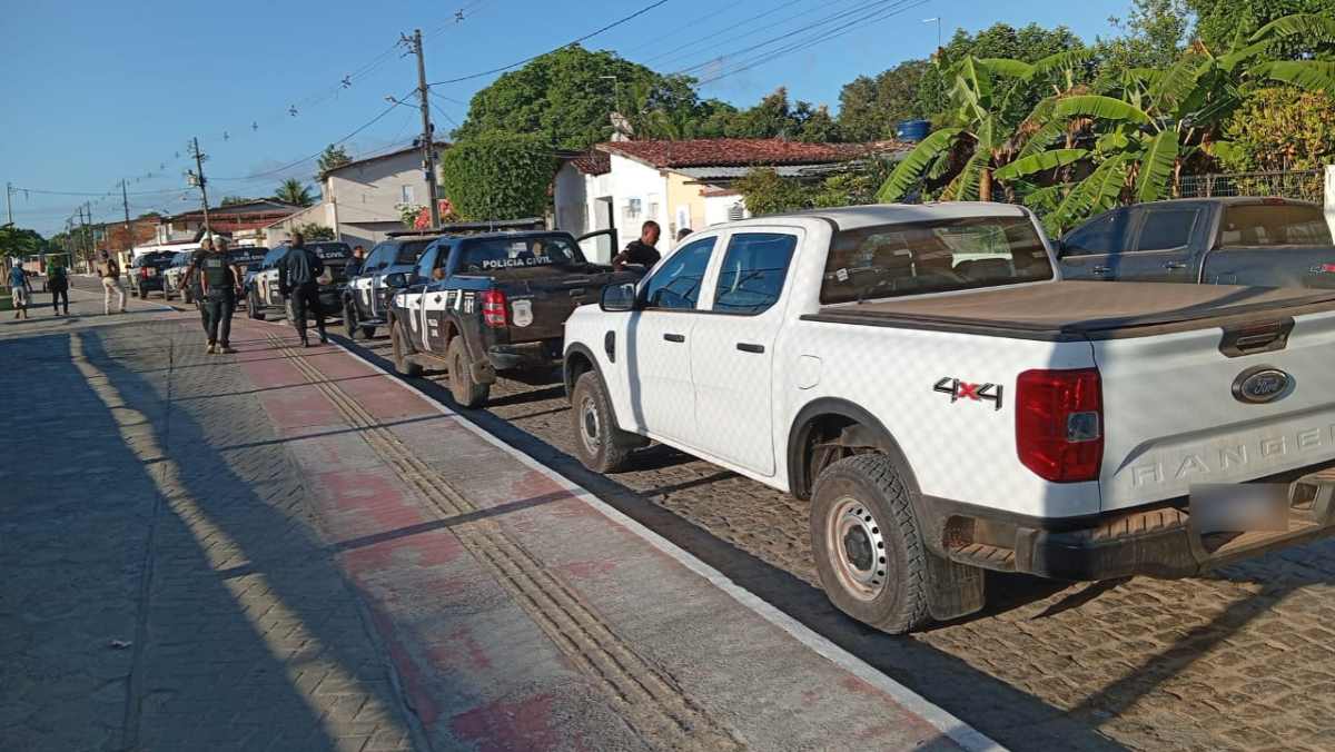Operação desarticula grupo criminoso em Amélia Rodrigues Operação desarticula grupo criminoso em Amélia Rodrigues