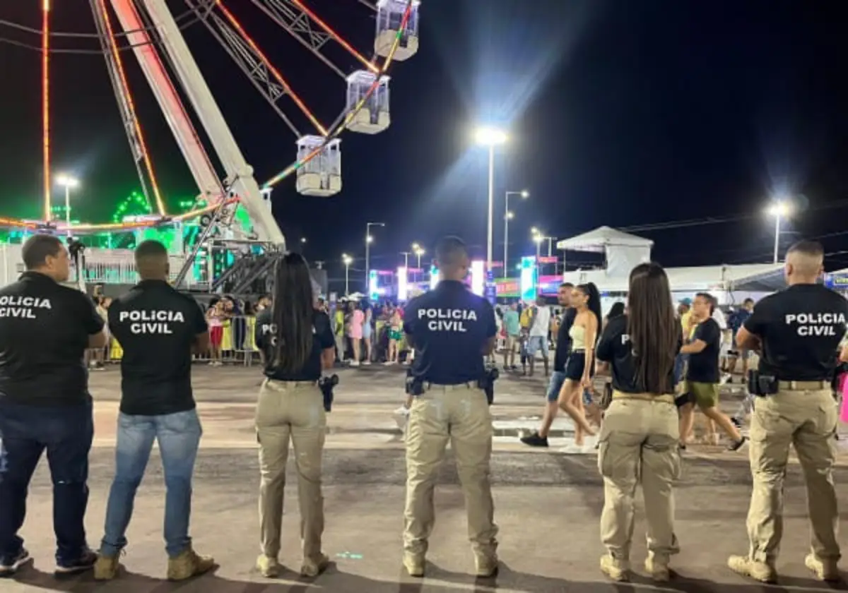 Polícia Civil no festival virada salvador