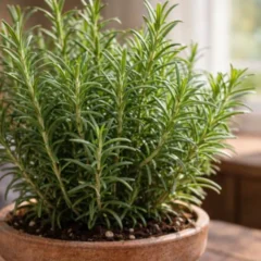 Por que o alecrim perde for&ccedil;a sem sol direto e como a rega certa ajuda a recuperar