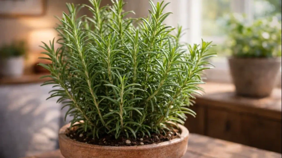 Por que o alecrim perde força sem sol direto e como a rega certa ajuda a recuperar Por que o alecrim perde força sem sol direto e como a rega certa ajuda a recuperar