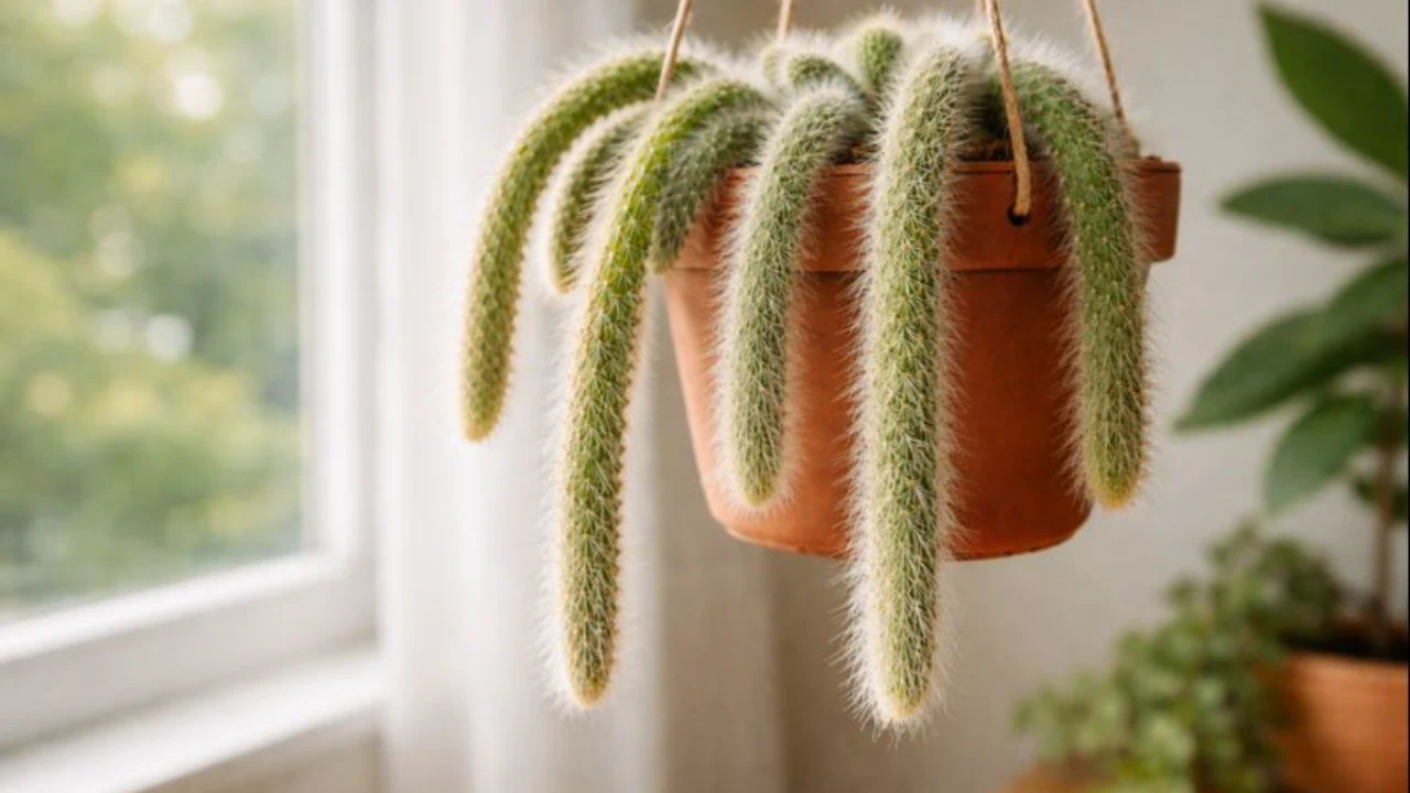 Por que o cacto rabo-de-macaco reage melhor com menos água do que você imagina — e quando isso muda