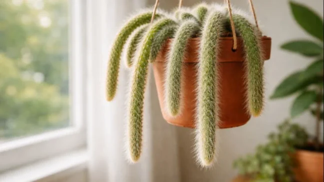 Por que o cacto rabo-de-macaco reage melhor com menos água do que você imagina — e quando isso muda