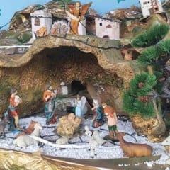 Presépio no Sobradinho, montado por Jota Sobrinho e Loura