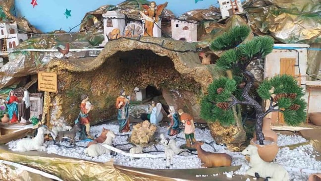 Presépio no Sobradinho, montado por Jota Sobrinho e Loura