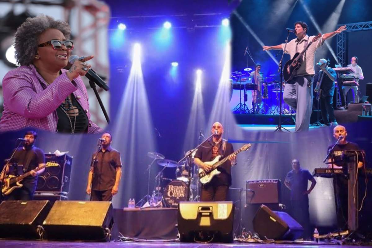 Renato e Seus Blue Caps abrem noite de shows com Sandra Sá e Jorge Vercillo no Natal Encantado nesta quinta