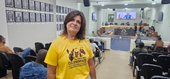 Sandra Lima, presidente da Associação de Proteção aos Animais (APA)