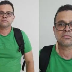Silvinei pouco depois de ser preso no Aeroporto Internacional Silvio Pettirossi, em Assun&ccedil;&atilde;o, no Paraguai